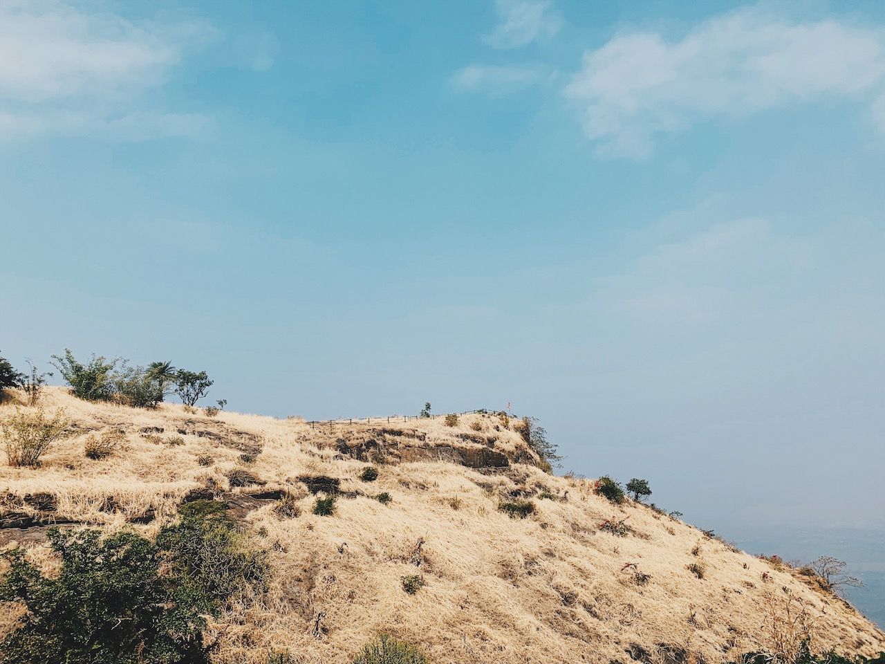 View from top of Sinhagad