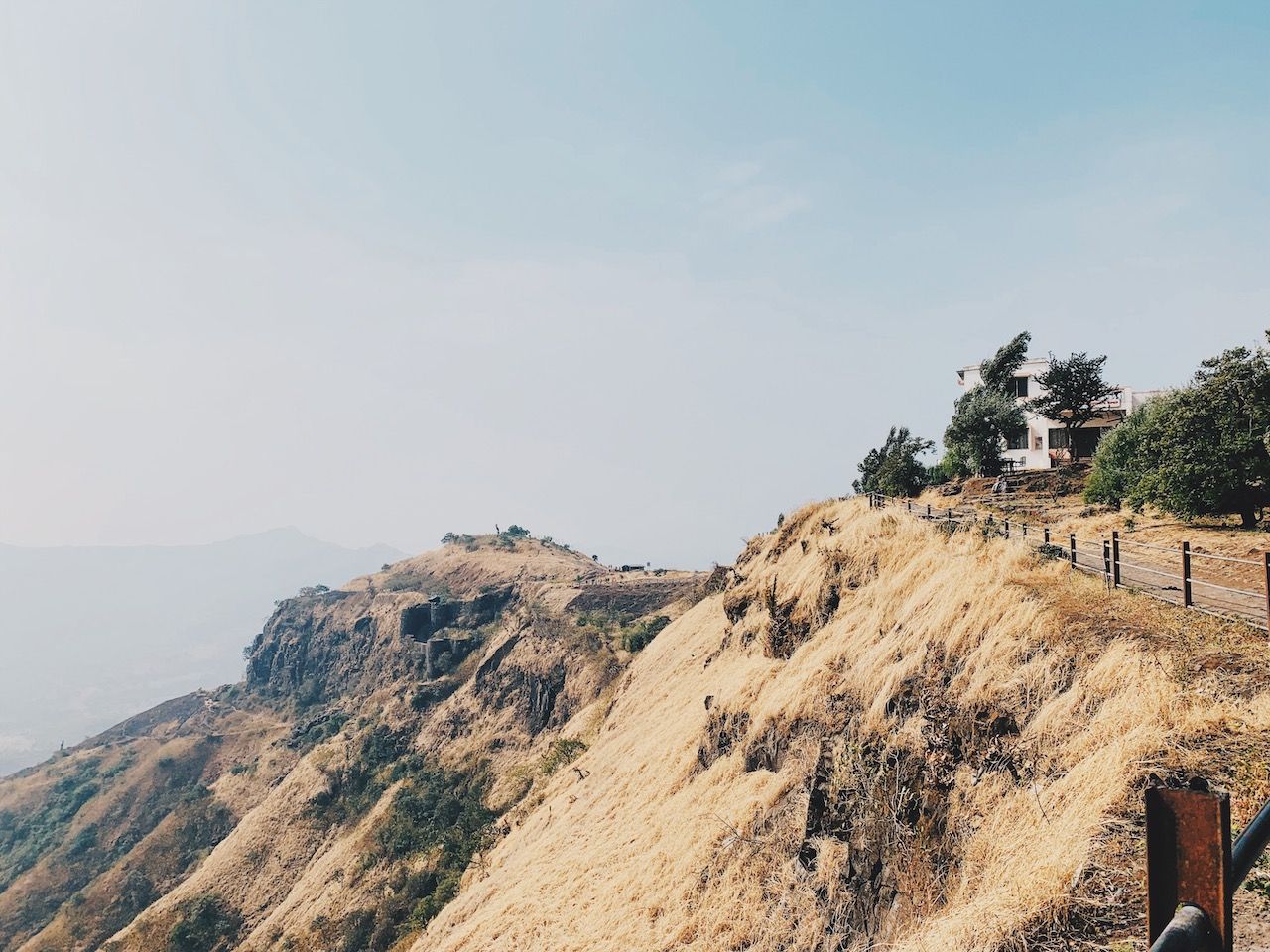 View from top of Sinhagad