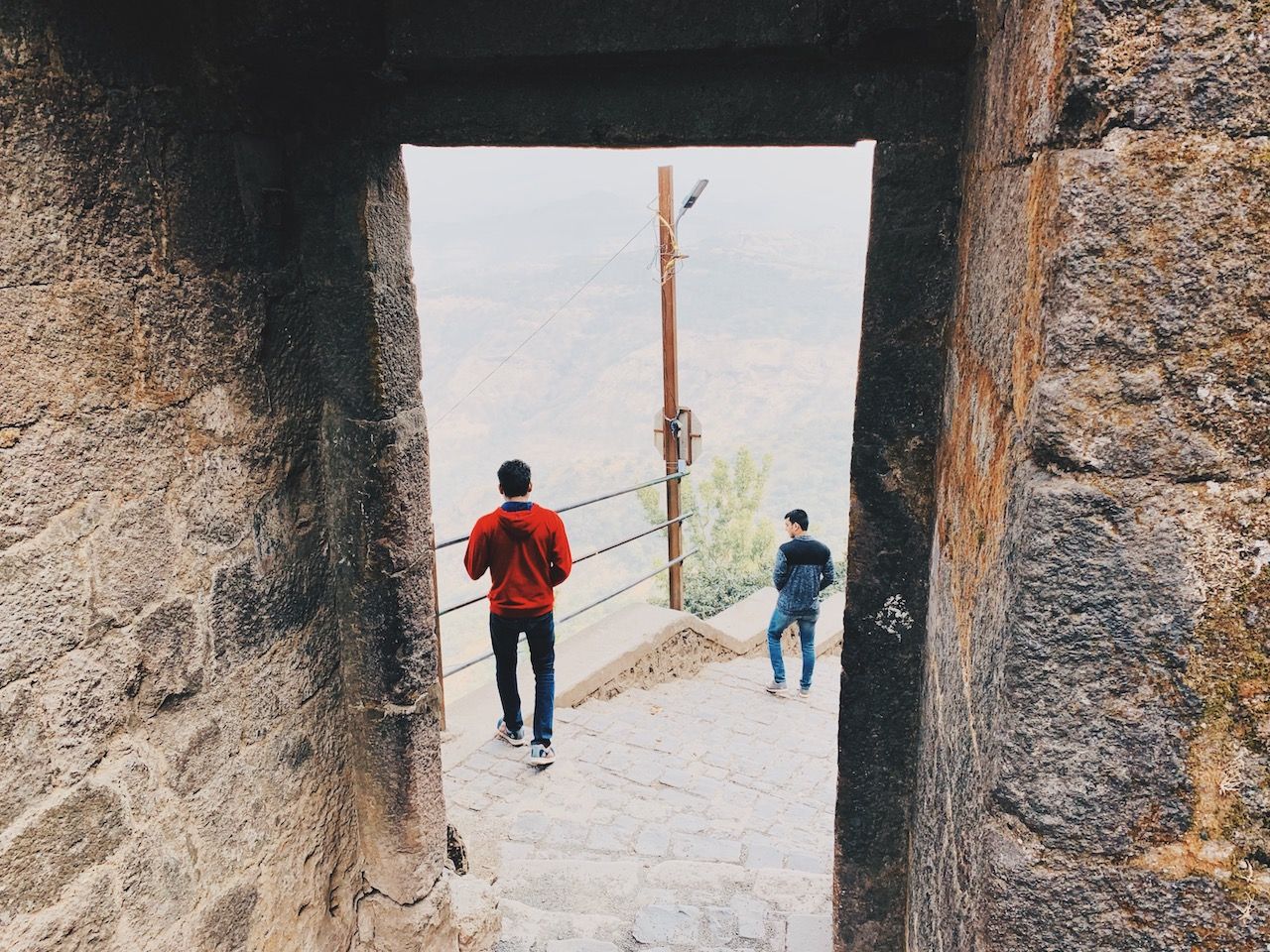 View from top of Sinhagad