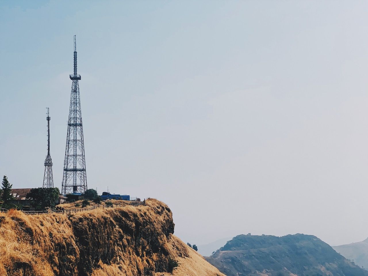 View from top of Sinhagad